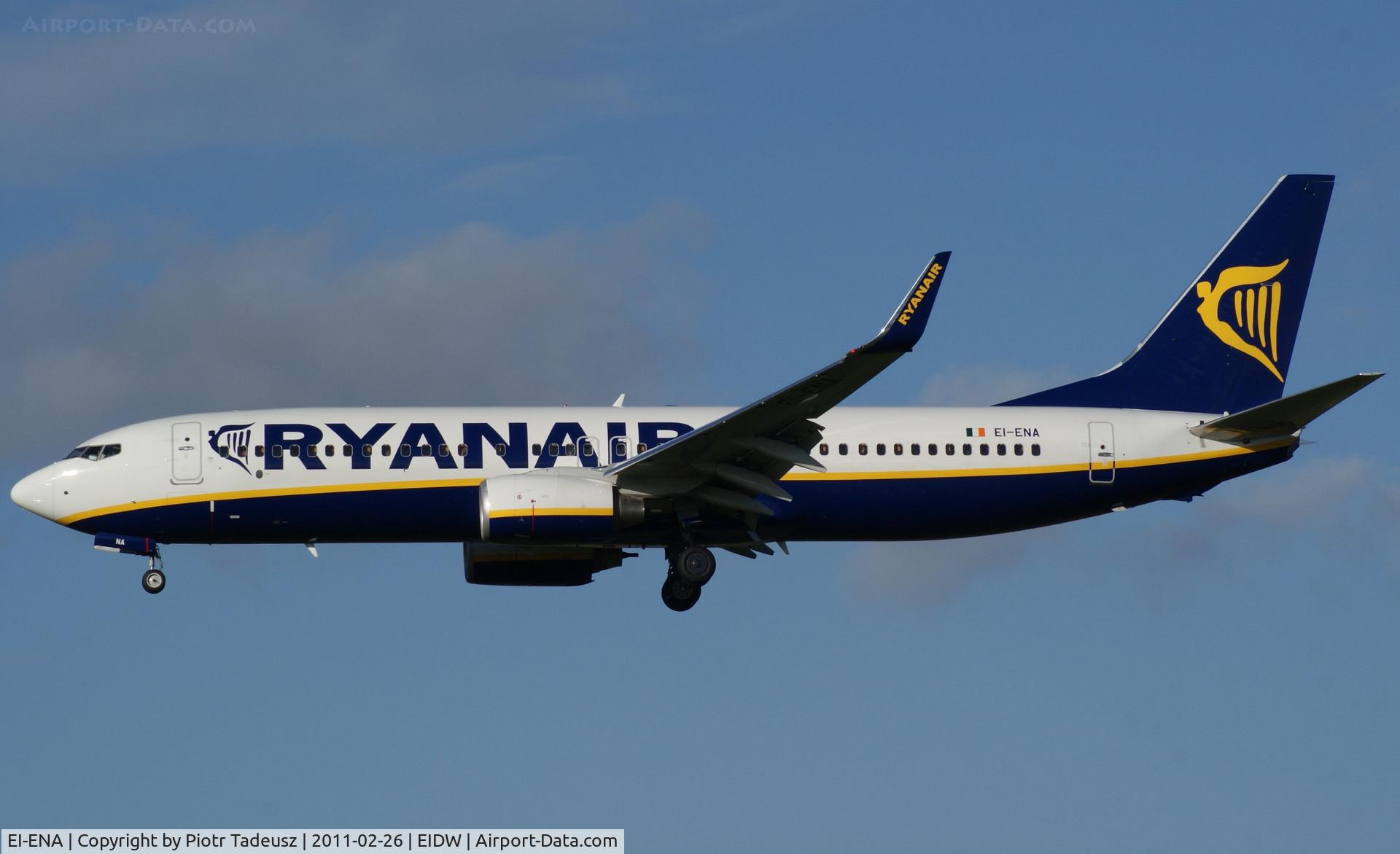 EI-ENA, 2010 Boeing 737-8AS C/N 34983, dublin