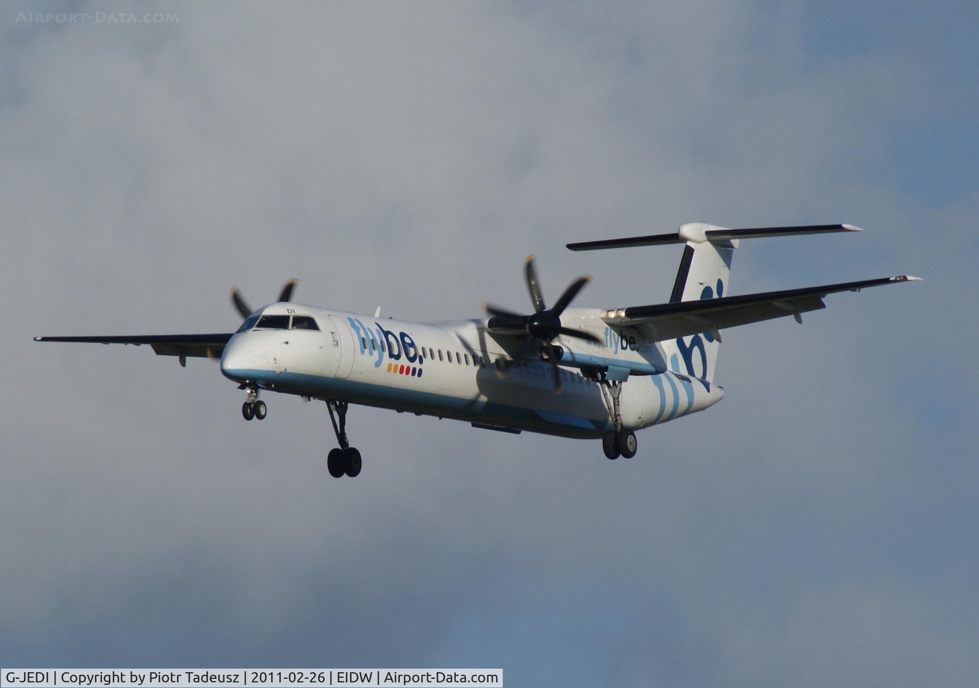 G-JEDI, 2001 De Havilland Canada DHC-8-402Q Dash 8 C/N 4052, dublin