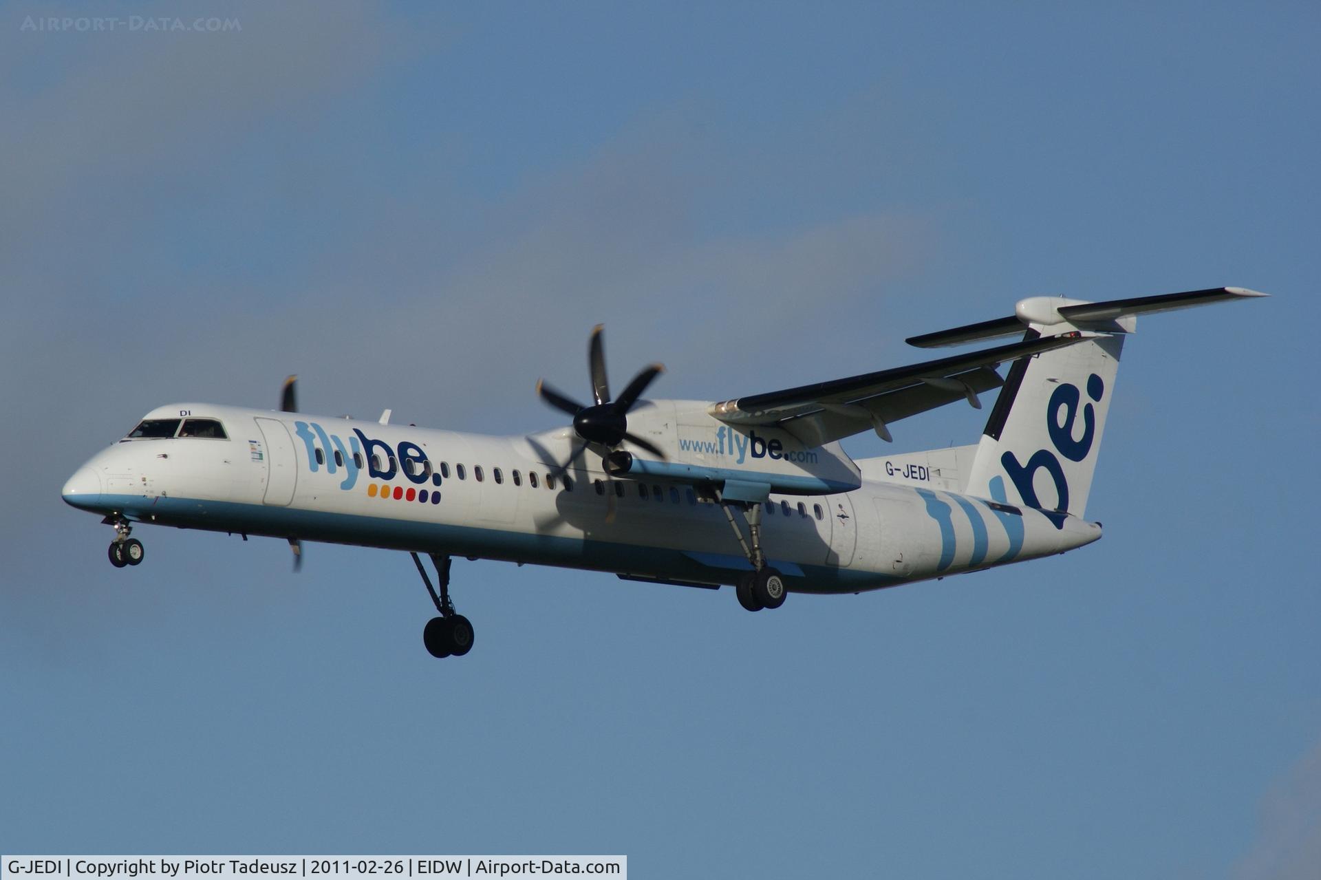 G-JEDI, 2001 De Havilland Canada DHC-8-402Q Dash 8 C/N 4052, dublin