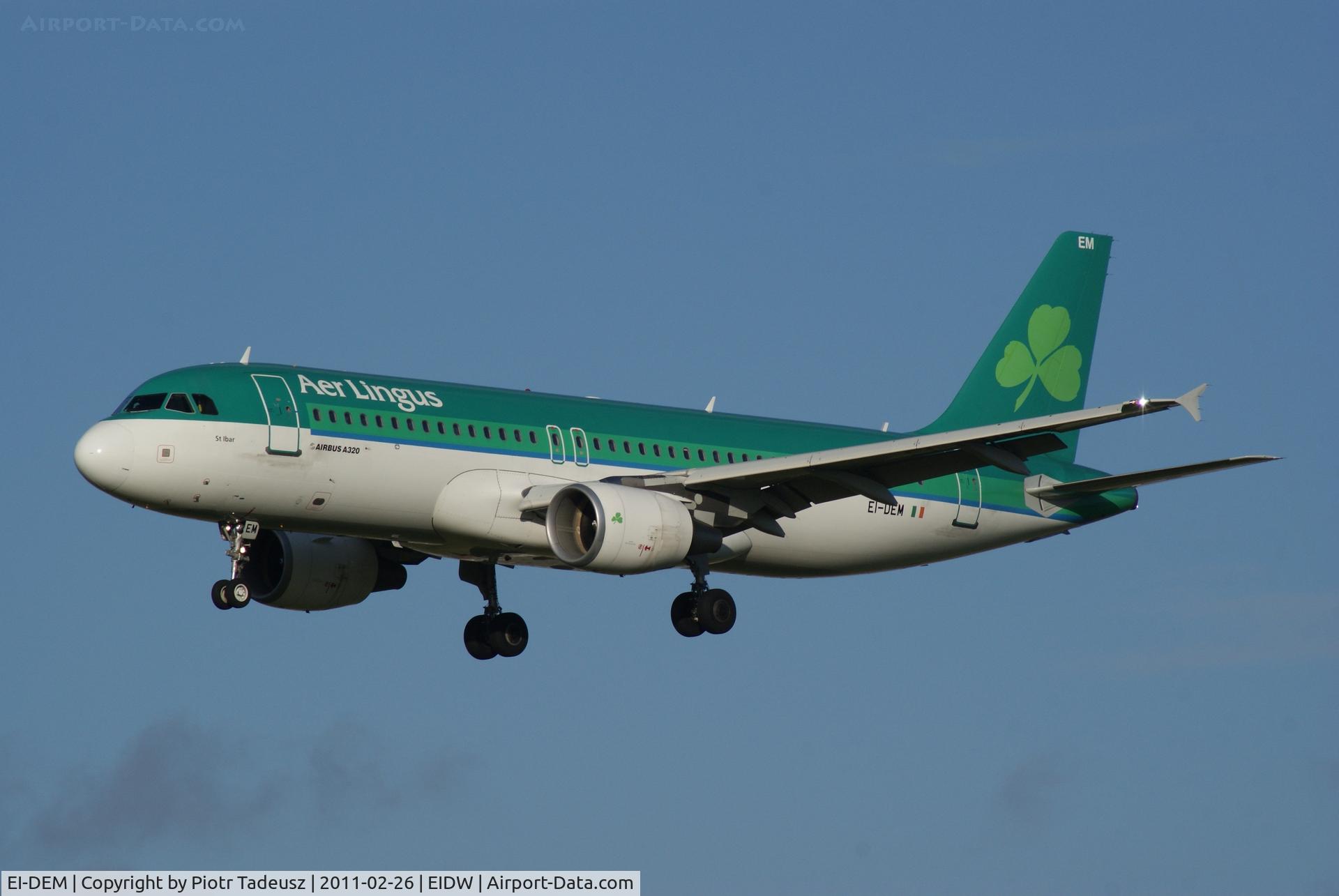 EI-DEM, 2005 Airbus A320-214 C/N 2411, dublin