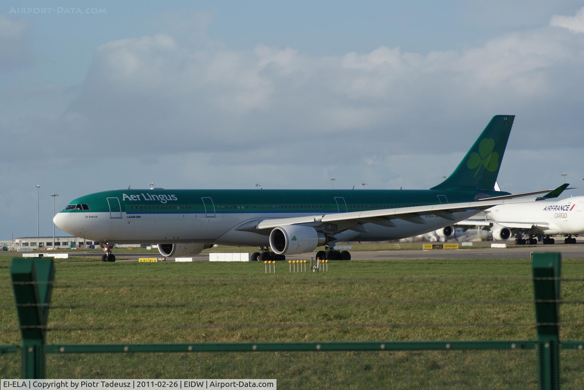 EI-ELA, 2010 Airbus A330-302X C/N 1106, dublin