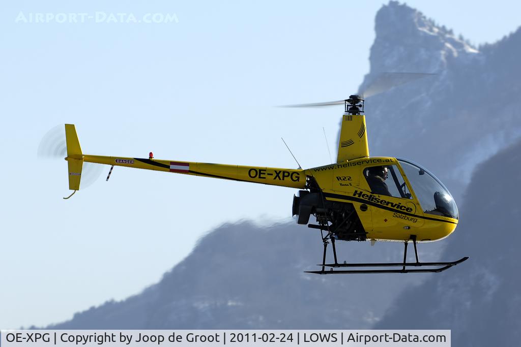 OE-XPG, Robinson R22 Beta II C/N 3553, local lfight from Salzburg