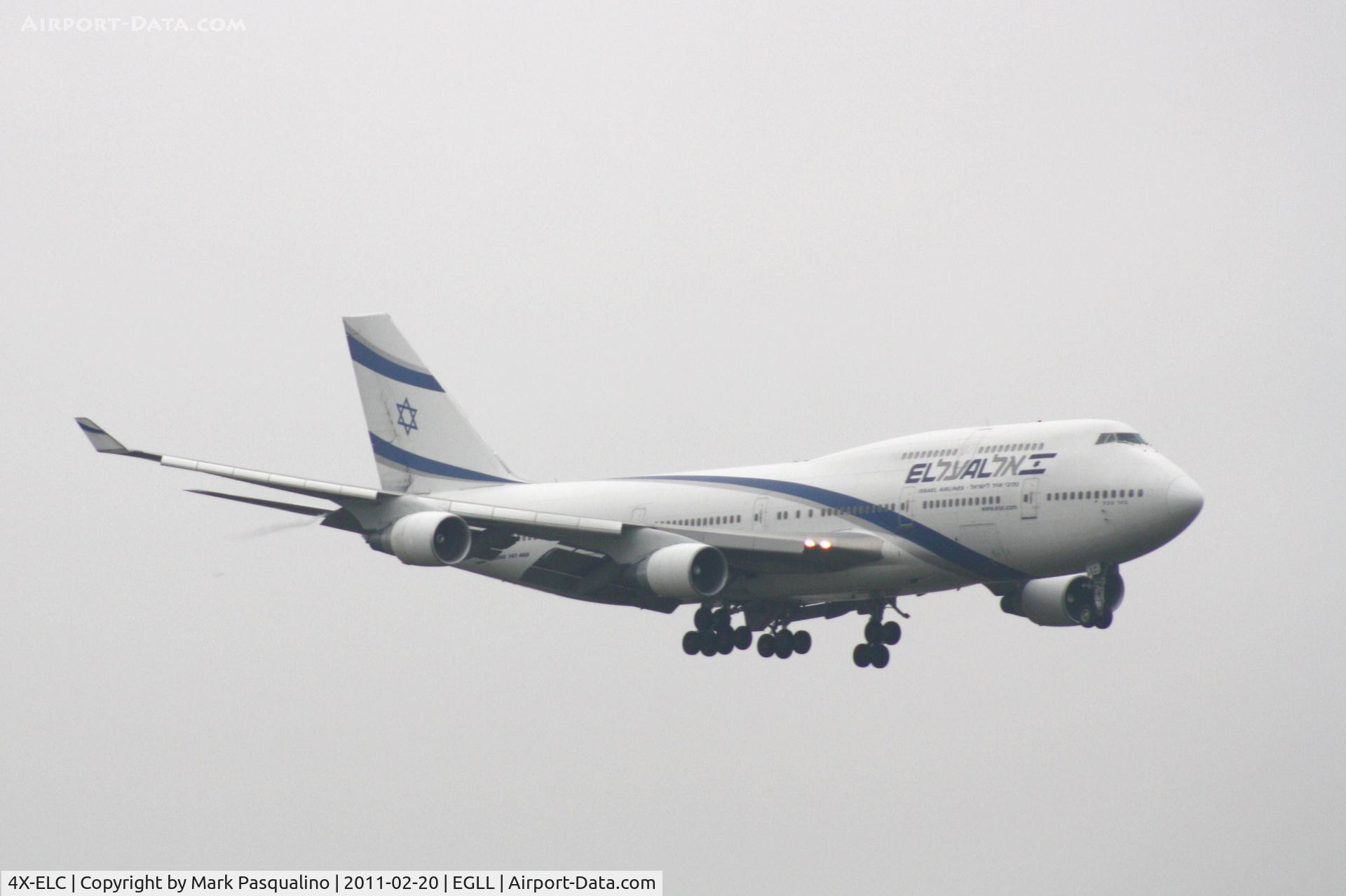 4X-ELC, 1995 Boeing 747-458 C/N 27915, Boeing 747-400