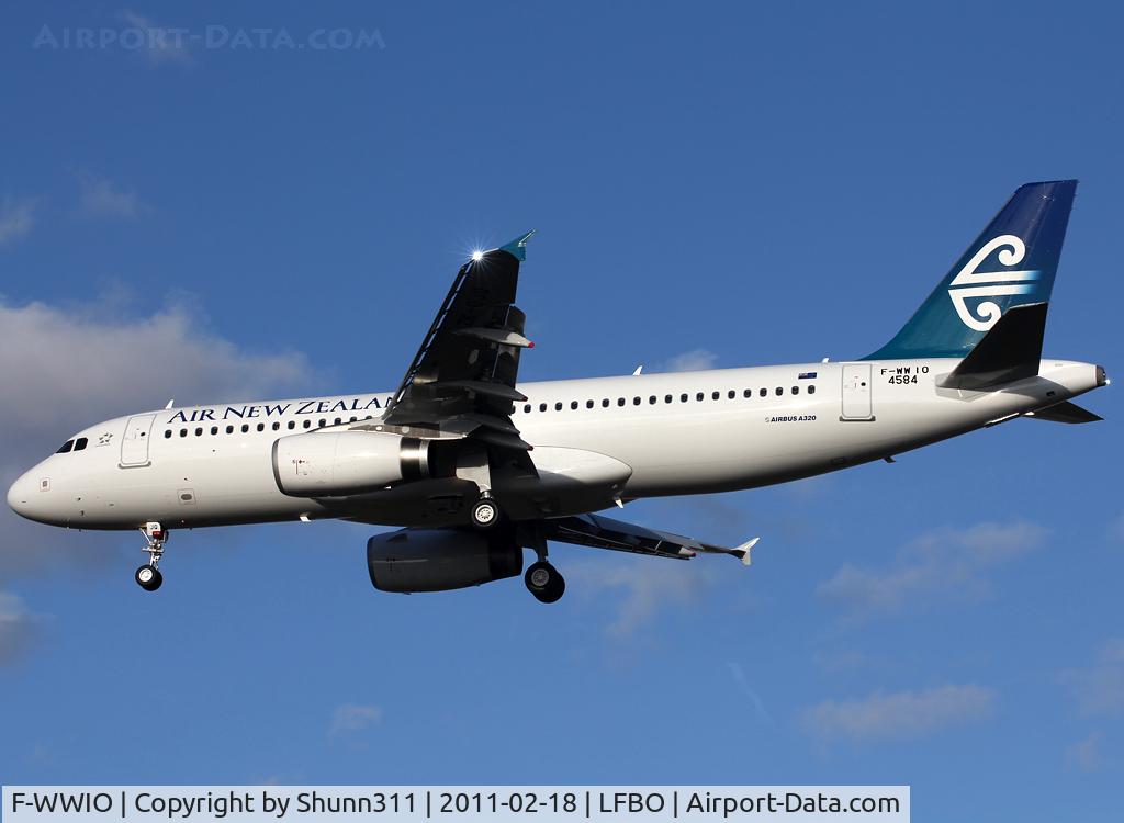 F-WWIO, 2011 Airbus A320-232 C/N 4584, C/n 4584 - To be ZK-OJQ