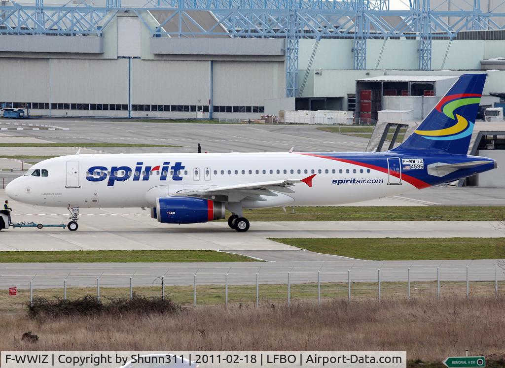 F-WWIZ, 2011 Airbus A320-232 C/N 4595, C/n 4595 - To be N607NK