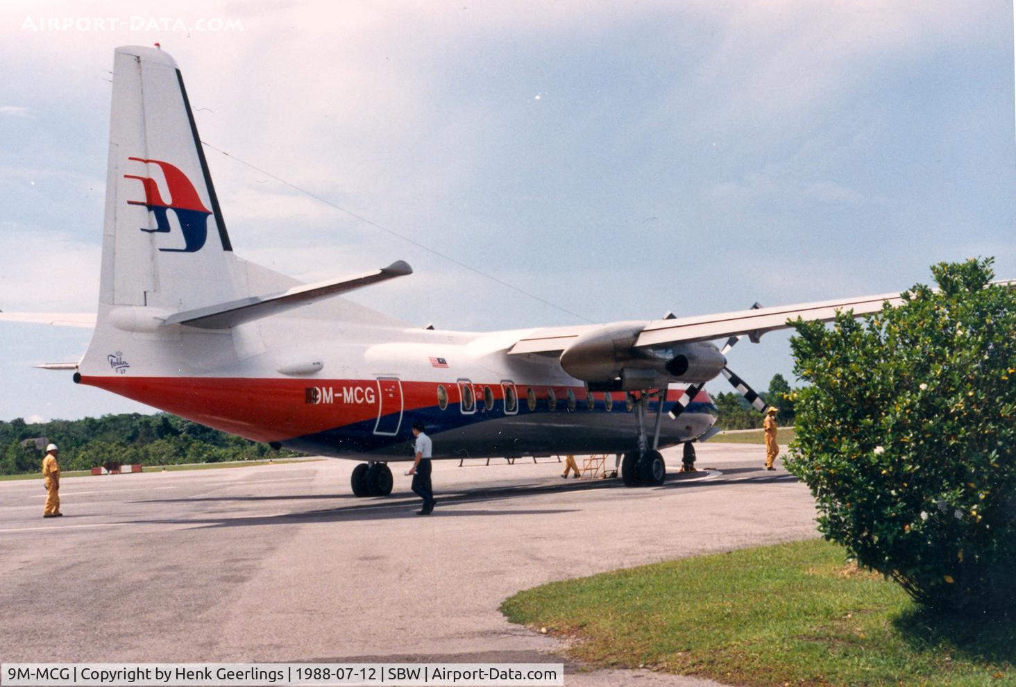 9M-MCG, 1971 Fokker F-27-500 Friendship C/N 10468, Malaysia