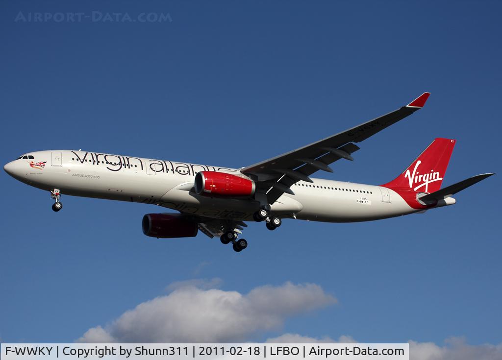 F-WWKY, 2010 Airbus A330-343X C/N 1195, C/n 1195 - To be G-VSXY