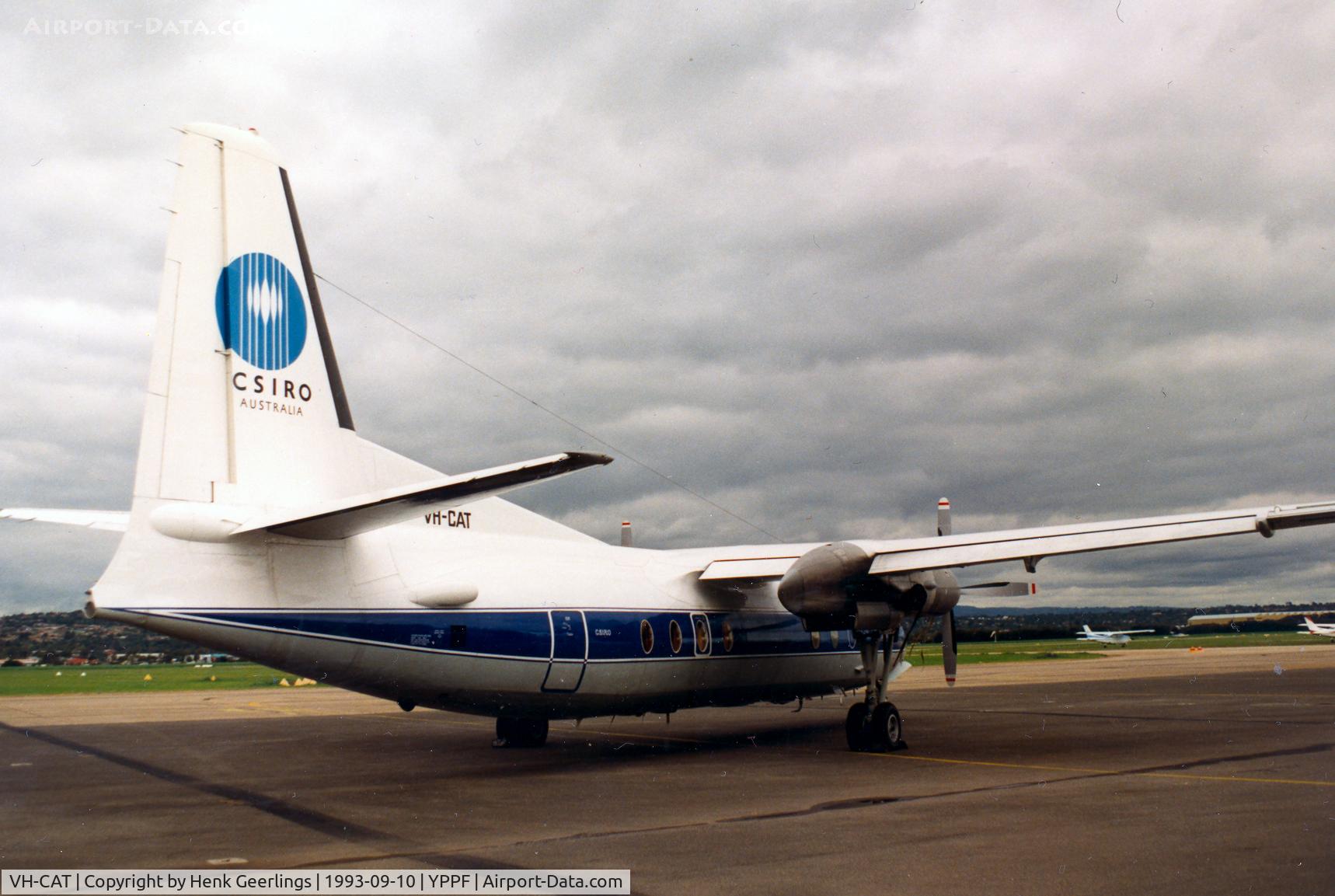 VH-CAT, 1959 Fokker F.27-100 Friendship C/N 10132, CSIRO Australia Parafield Adelaide