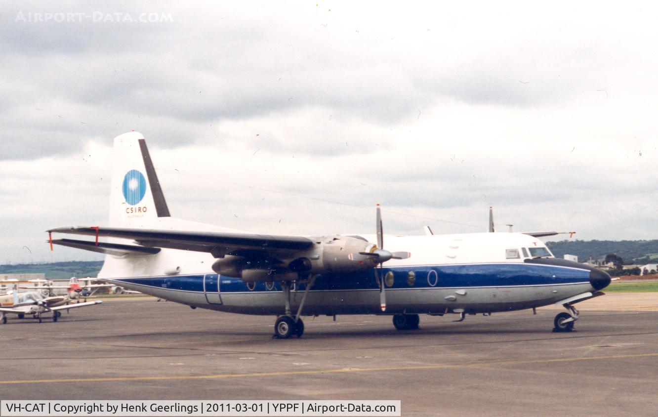 VH-CAT, 1959 Fokker F.27-100 Friendship C/N 10132, CSIRO Australia , Parafield - Adelaide