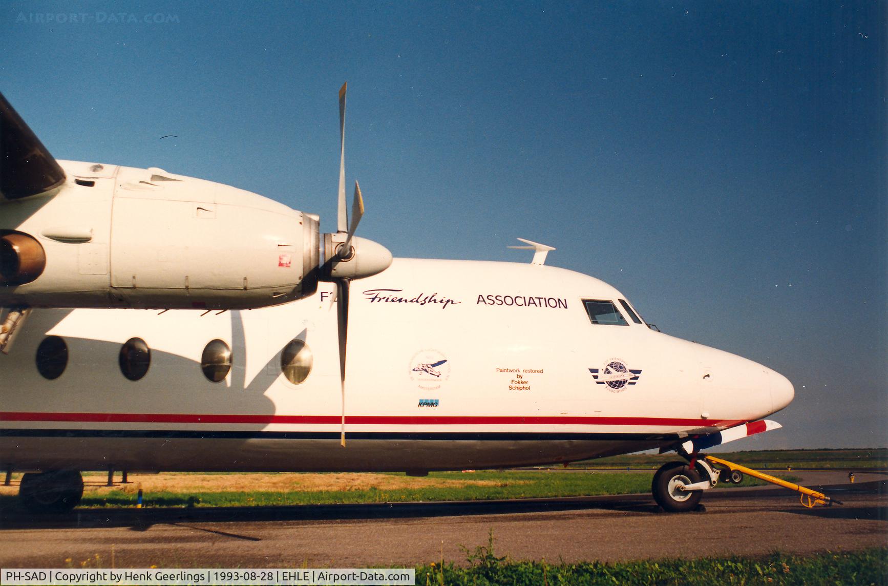 PH-SAD, 1965 Fokker F-27 Friendship 200 C/N 10272, The F-27 Friendship Association's Fokker F-27-200