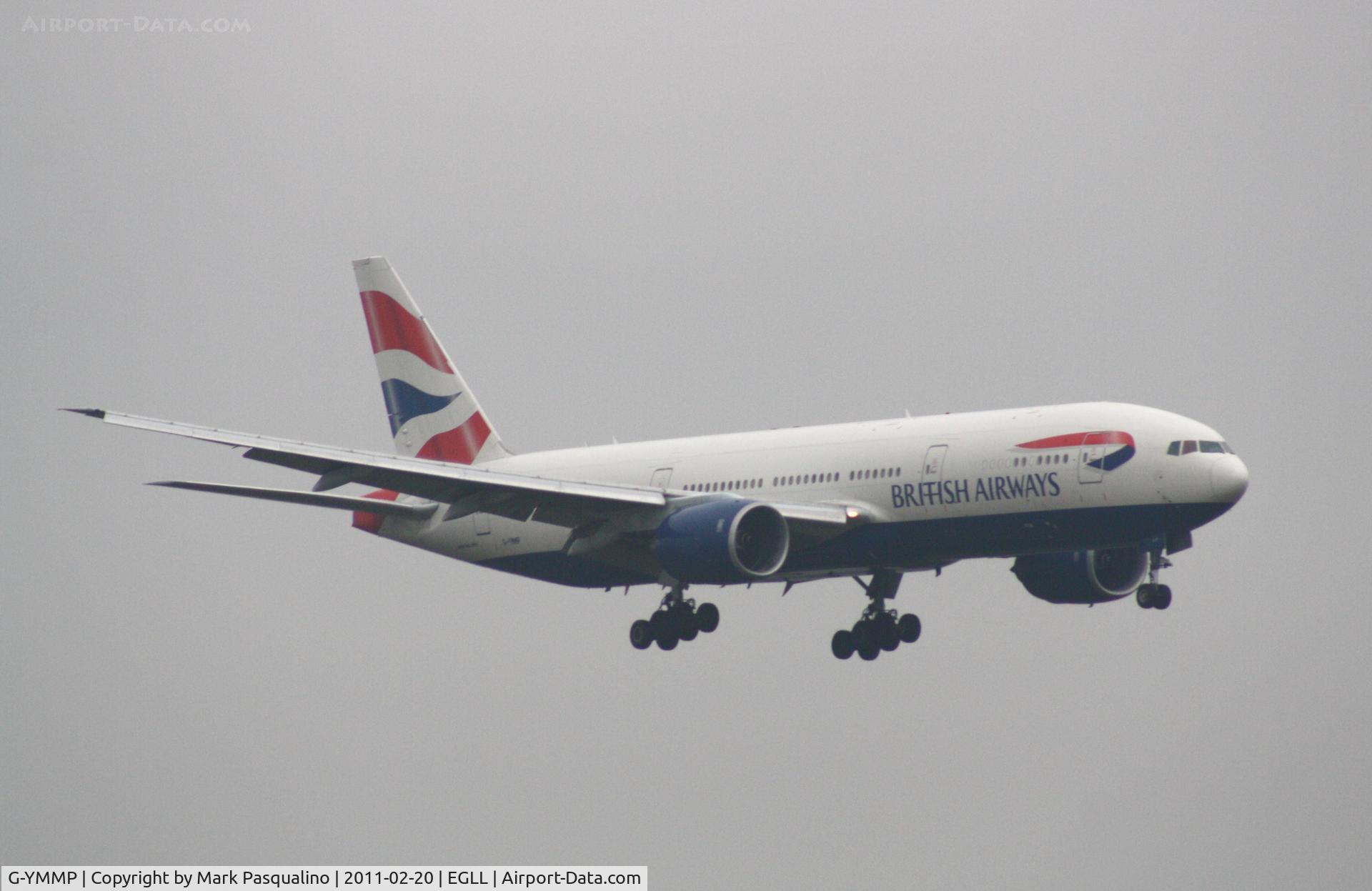 G-YMMP, 2001 Boeing 777-236 C/N 30315, Boeing 777-200