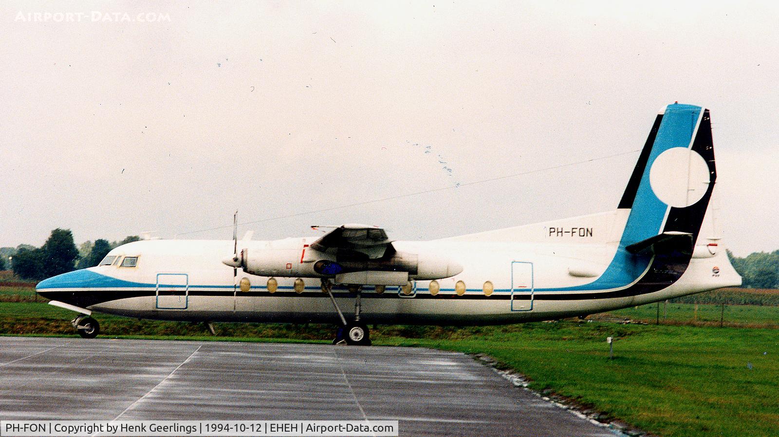 PH-FON, 1969 Fokker F-27-200 Friendship C/N 10414, ex City Link Airways