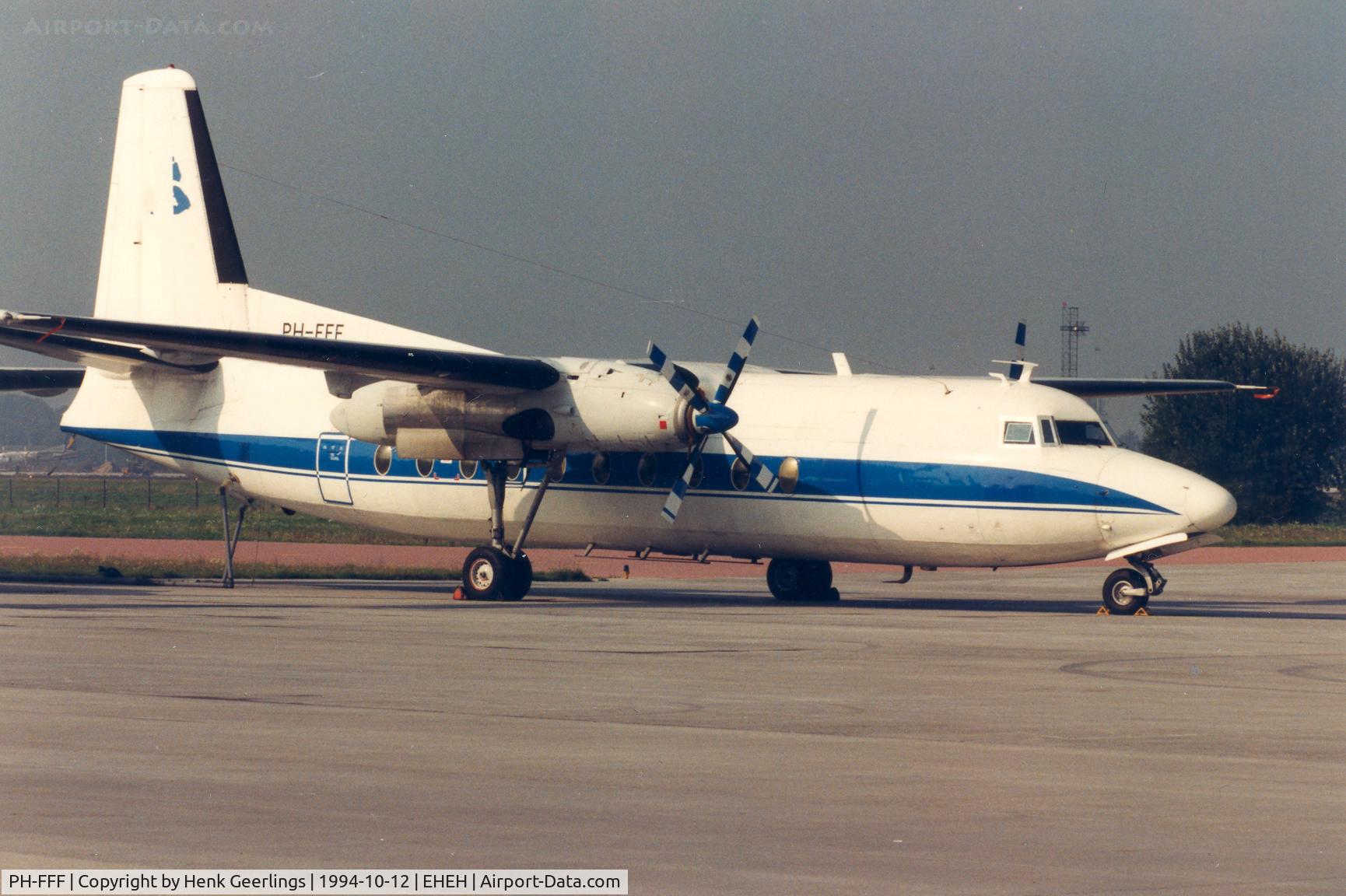 PH-FFF, 1963 Fokker F-27-200 Friendship C/N 10240, ex Celtic Airways