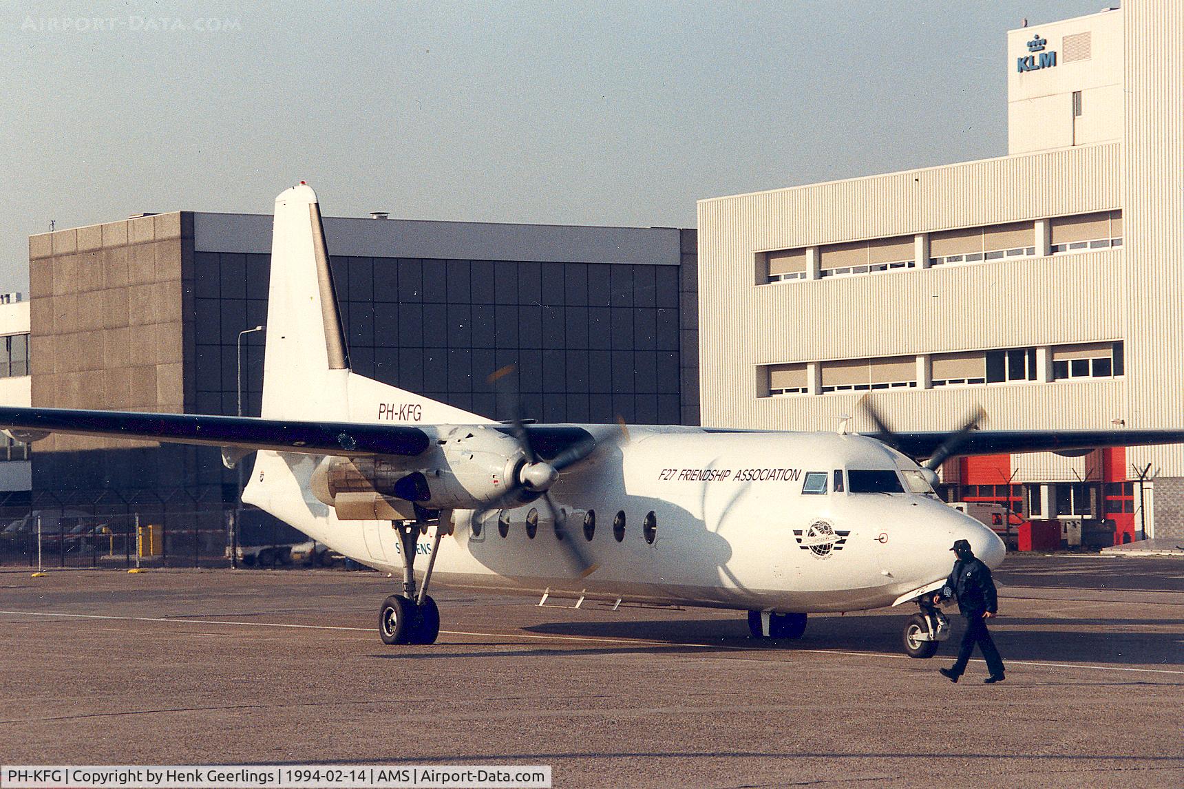 PH-KFG, 1964 Fokker F-27-200 Friendship C/N 10249, F-27 Friendship Association  - Fokker F-27-200
