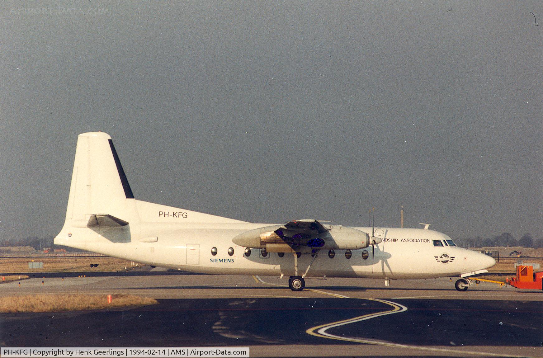 PH-KFG, 1964 Fokker F-27-200 Friendship C/N 10249, The F-27 Friendship Association  at Schiphol East