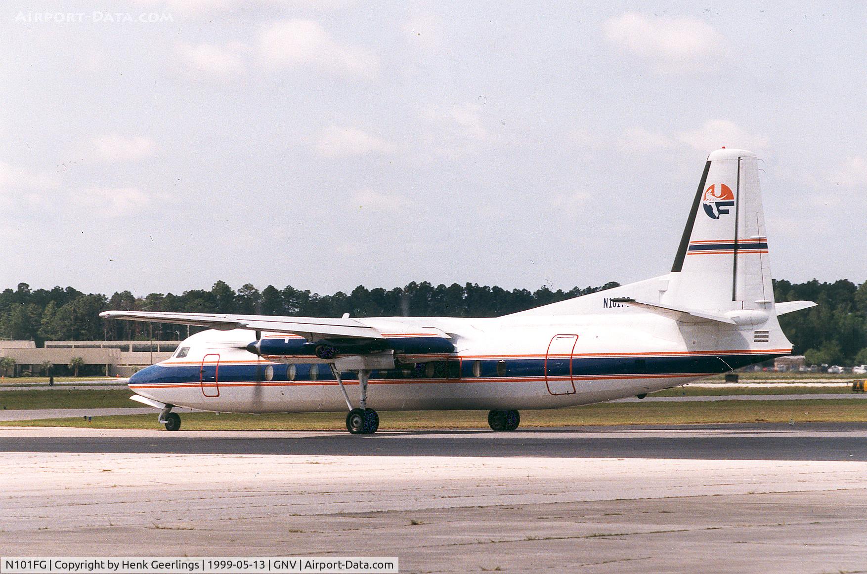 N101FG, 1967 Fairchild Hiller FH-227B(LCD) C/N 542, Gators