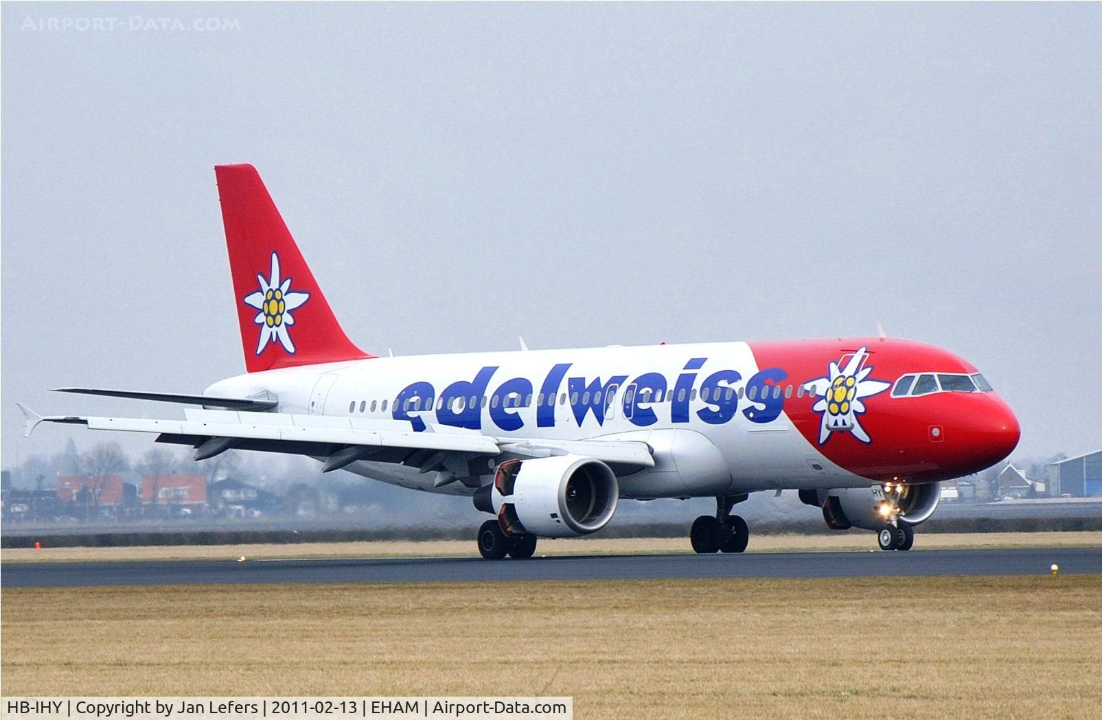HB-IHY, 1998 Airbus A320-214 C/N 947, Edelweiss
