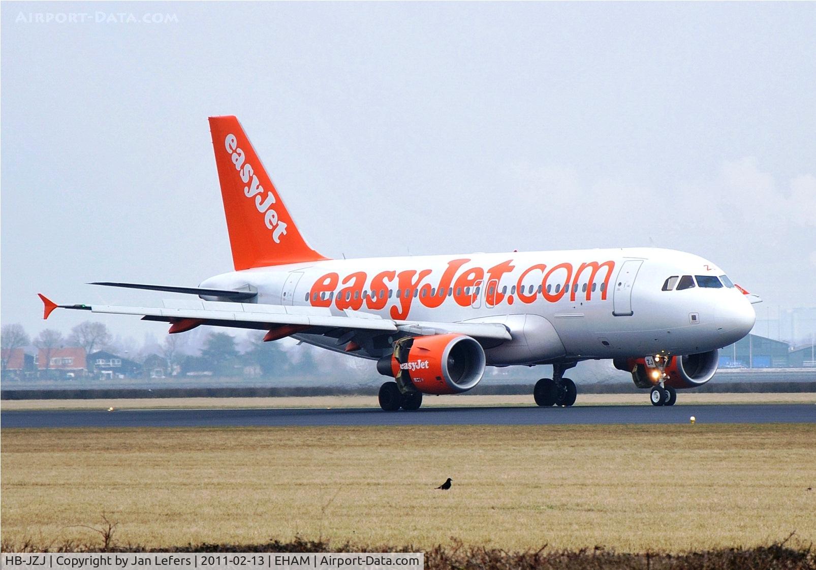 HB-JZJ, 2004 Airbus A319-111 C/N 2265, EasyJet