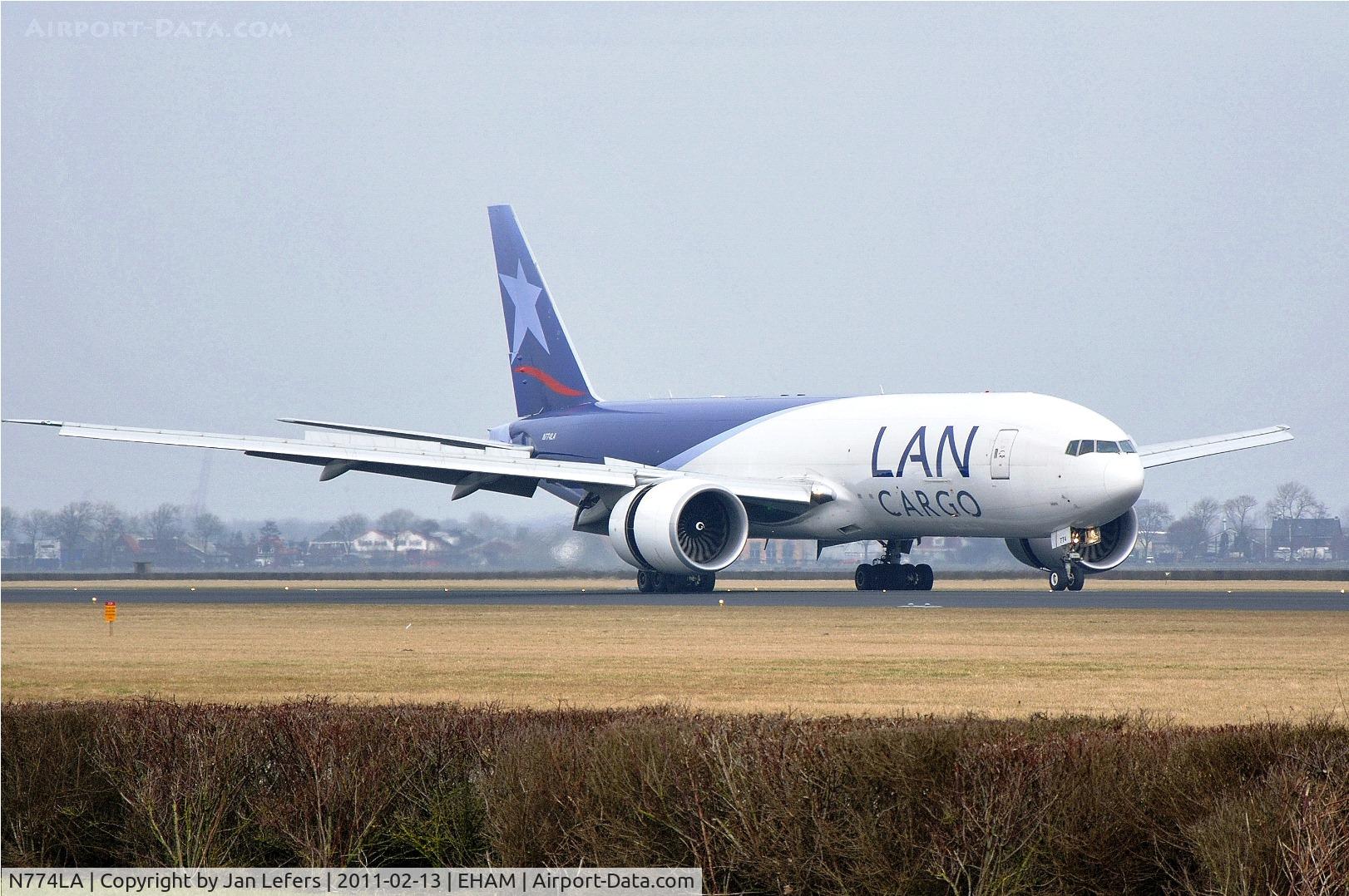 N774LA, 2009 Boeing 777-F6N C/N 37710, LAN Cargo