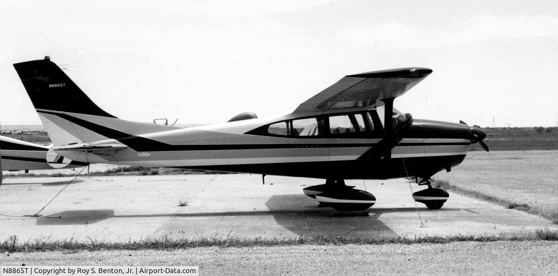 N8865T, 1960 Cessna 182C Skylane C/N 52765, My father, Roy Benton, shared ownership of this plane with Wendel Pendleton.  It was kept at Grand Prarie, Texas (we lived in Arlington).  I'm thinking this was about 1961.