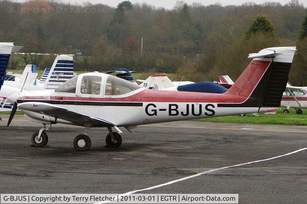 G-BJUS, 1980 Piper PA-38-112 Tomahawk Tomahawk C/N 38-80A0065, 1980 Piper PIPER PA-38-112, c/n: 38-80A0065 at Elstree