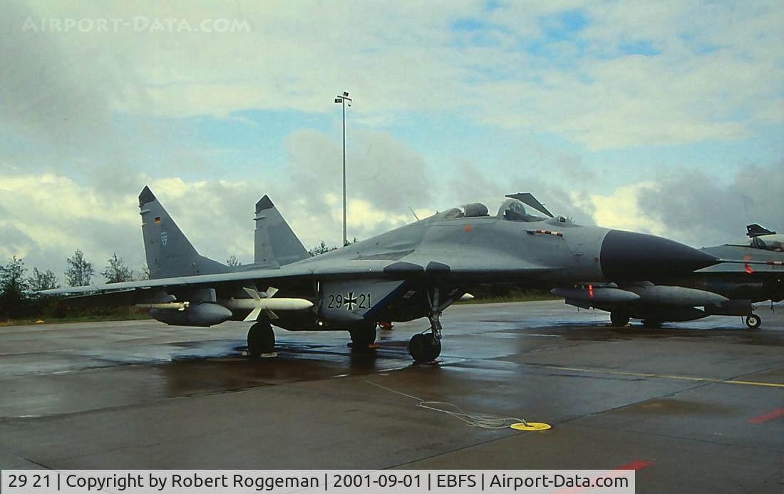 29 21, Mikoyan-Gurevich MiG-29G C/N 2960526319/3713, Open day BAF.