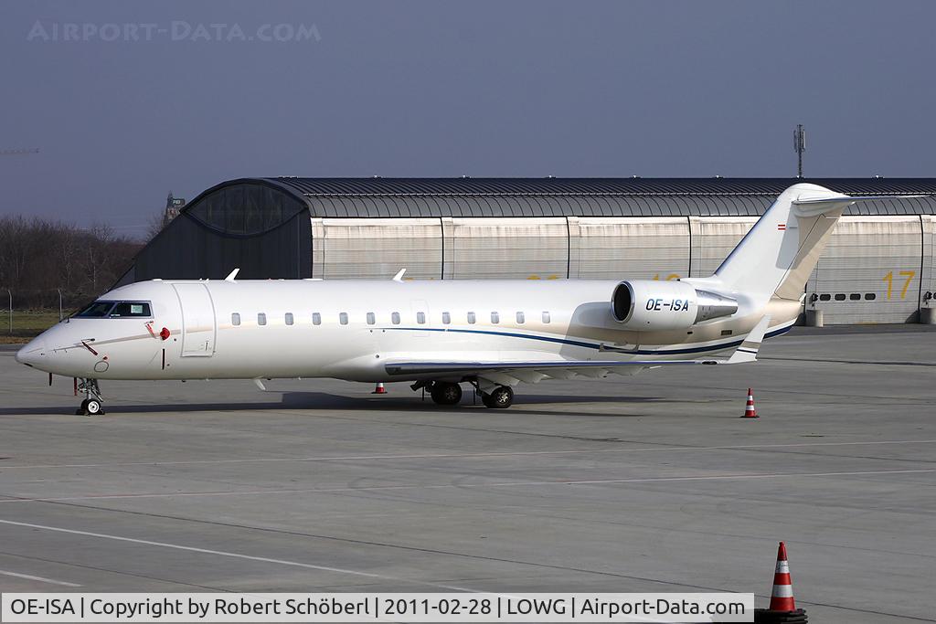 OE-ISA, 2007 Bombardier Challenger 850 (CL-600-2B19) C/N 8043, OE-ISA