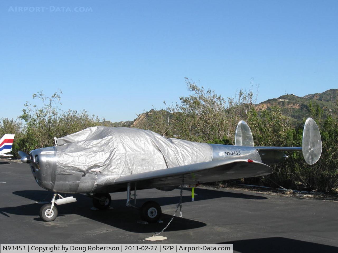 N93453, 1946 Erco 415C Ercoupe C/N 776, 1946 ERCO Ercoupe 415-C, Continental A&C75 75 Hp