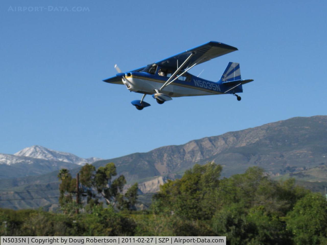 N5035N, 1978 Bellanca 8KCAB Decathlon C/N 470-79, 1978 Bellanca 8KCAB DECATHLON, Lycoming AEIO-320 150 Hp, on final Rwy 22