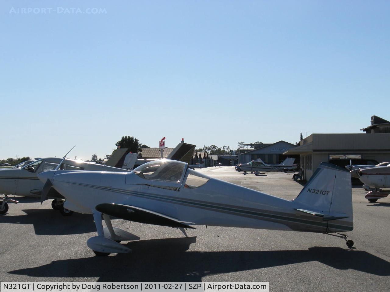N321GT, 1994 Vans RV-6 C/N 21158, 1994 Hanna VAN's RV-6, Lycoming O&VO-360 180 Hp