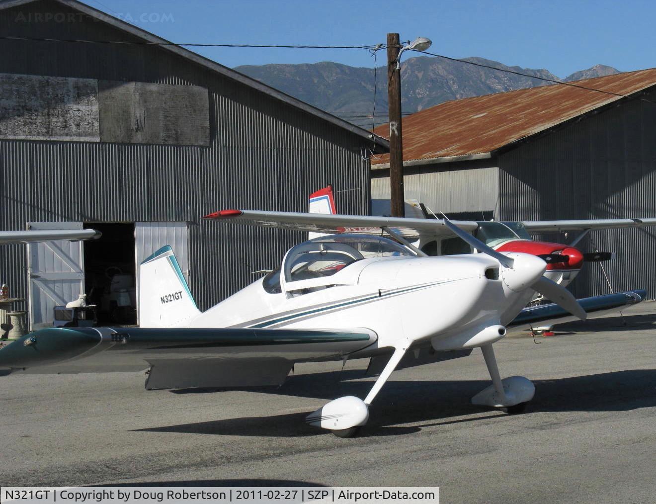 N321GT, 1994 Vans RV-6 C/N 21158, 1994 Hanna VAN's RV-6, Lycoming O&VO-360 180 Hp