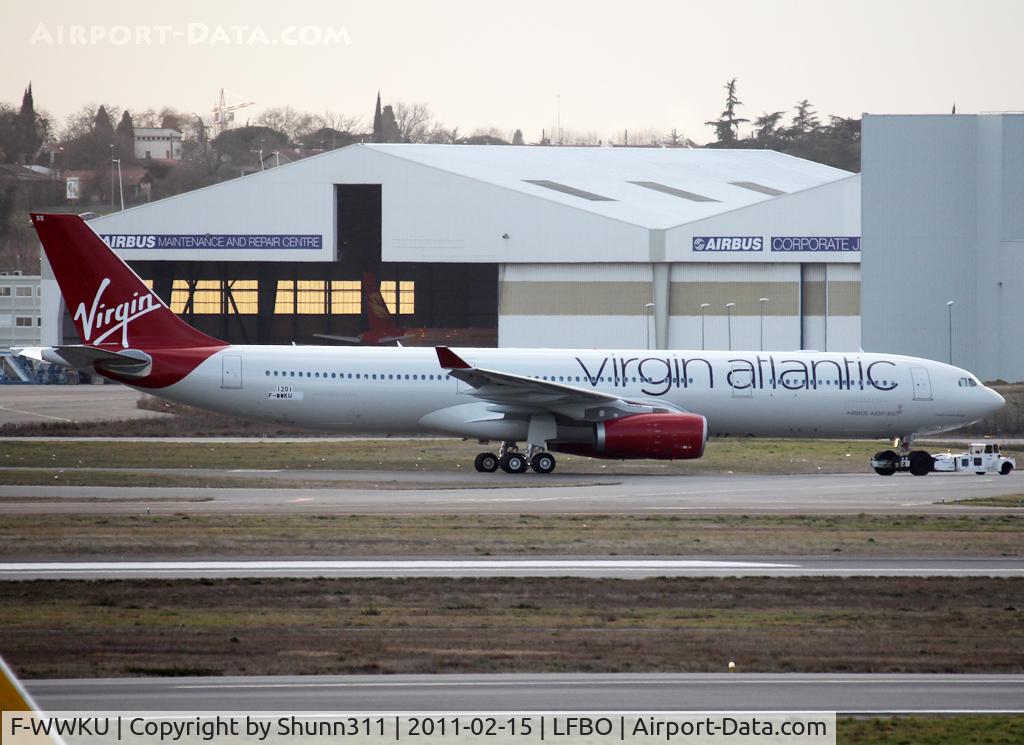 F-WWKU, 2010 Airbus A330-343X C/N 1201, C/n 1201 - To be G-VKSS and without logo on cockpit...