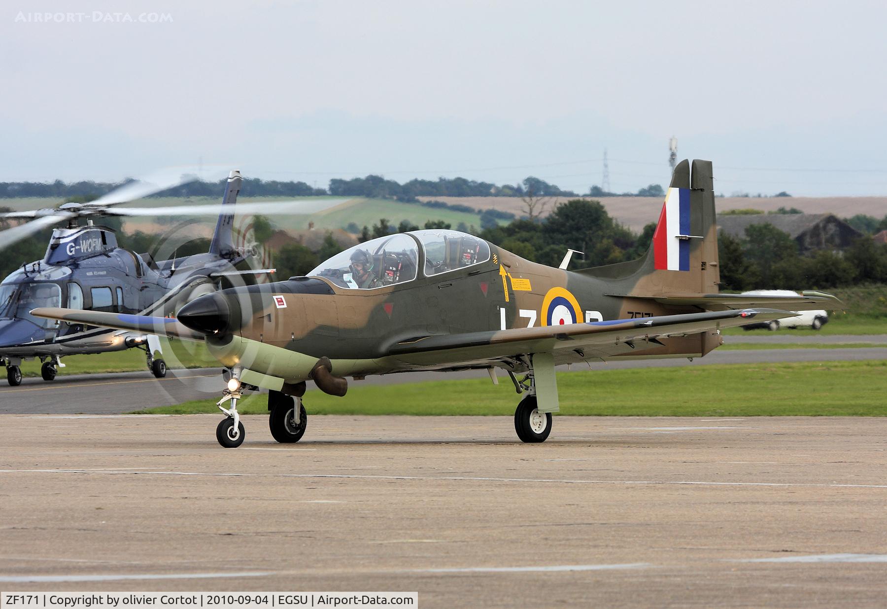 ZF171, 1989 Short S-312 Tucano T1 C/N S023/T23, Duxford september airshow 2010