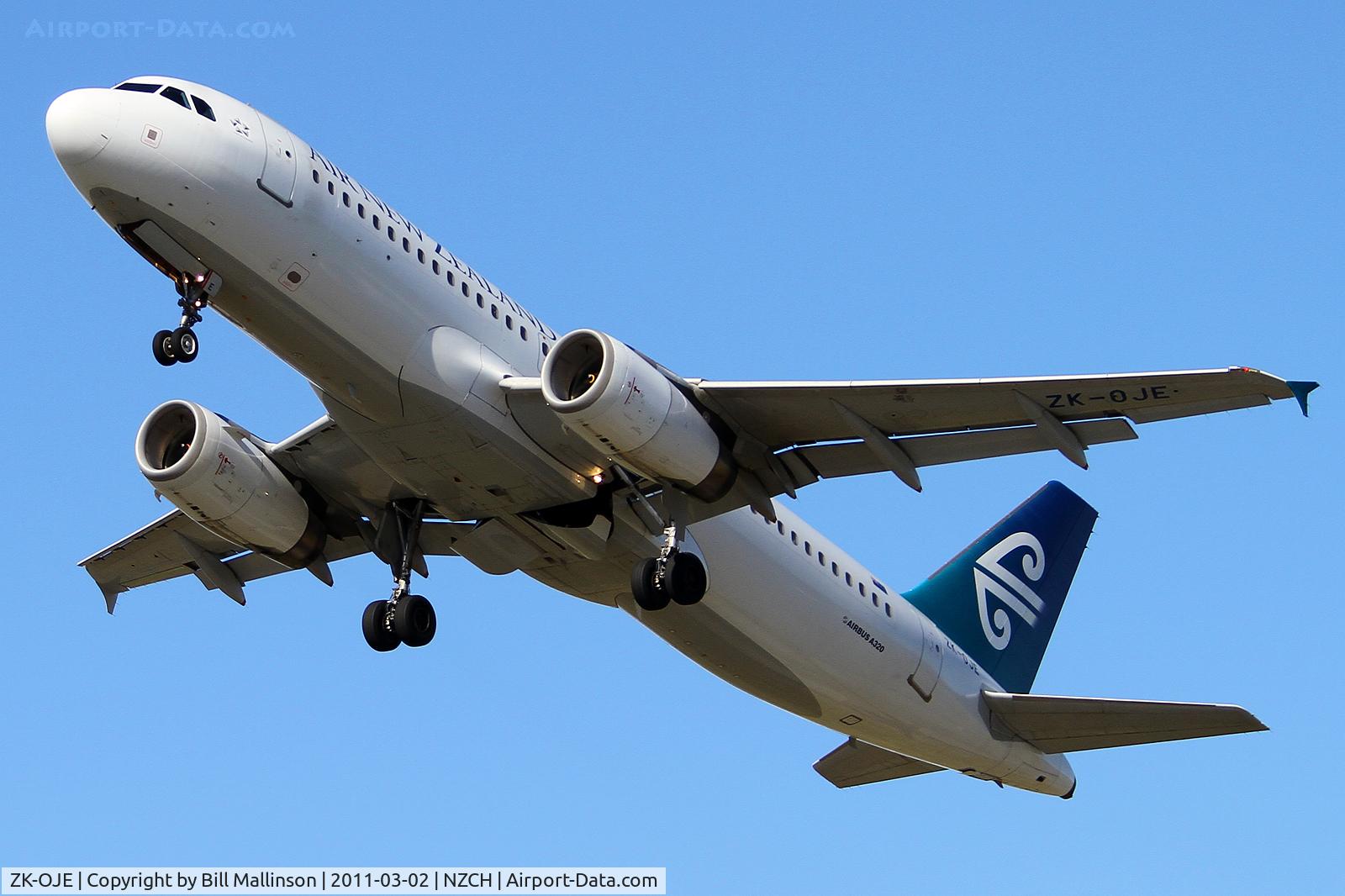 ZK-OJE, 2003 Airbus A320-232 C/N 2148, back to Aussie .....again