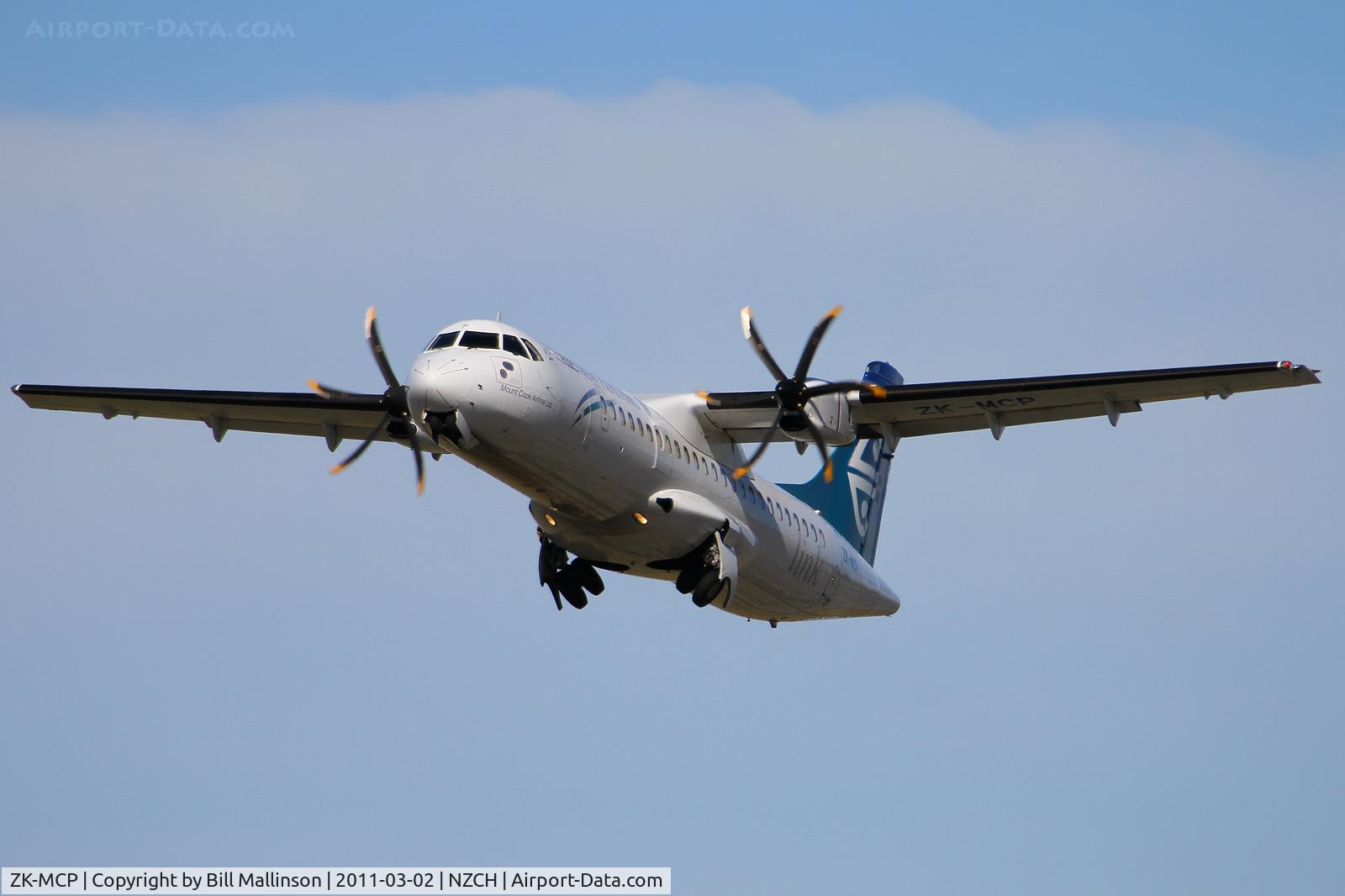 ZK-MCP, 2000 ATR 72-212A C/N 630, smoother weather ahead.......they hope
