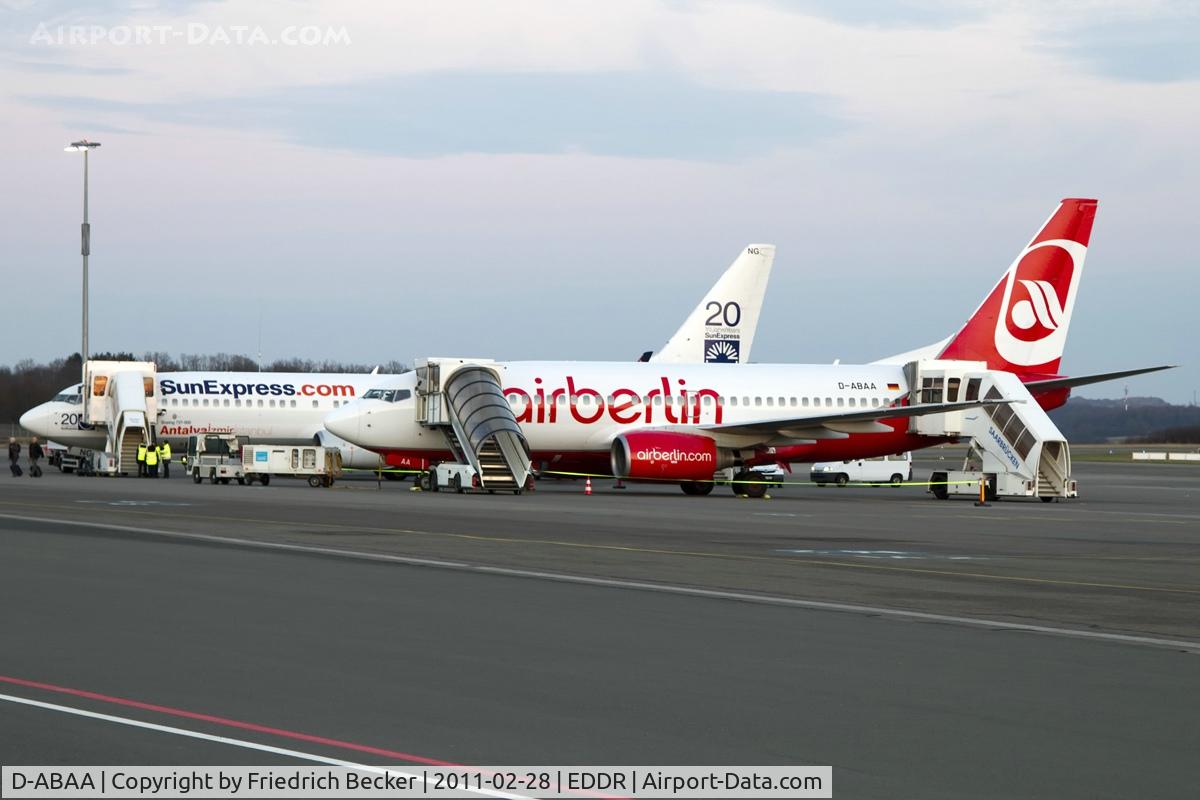 D-ABAA, 2000 Boeing 737-76Q C/N 30271, D-ABAA together with TC-SNG