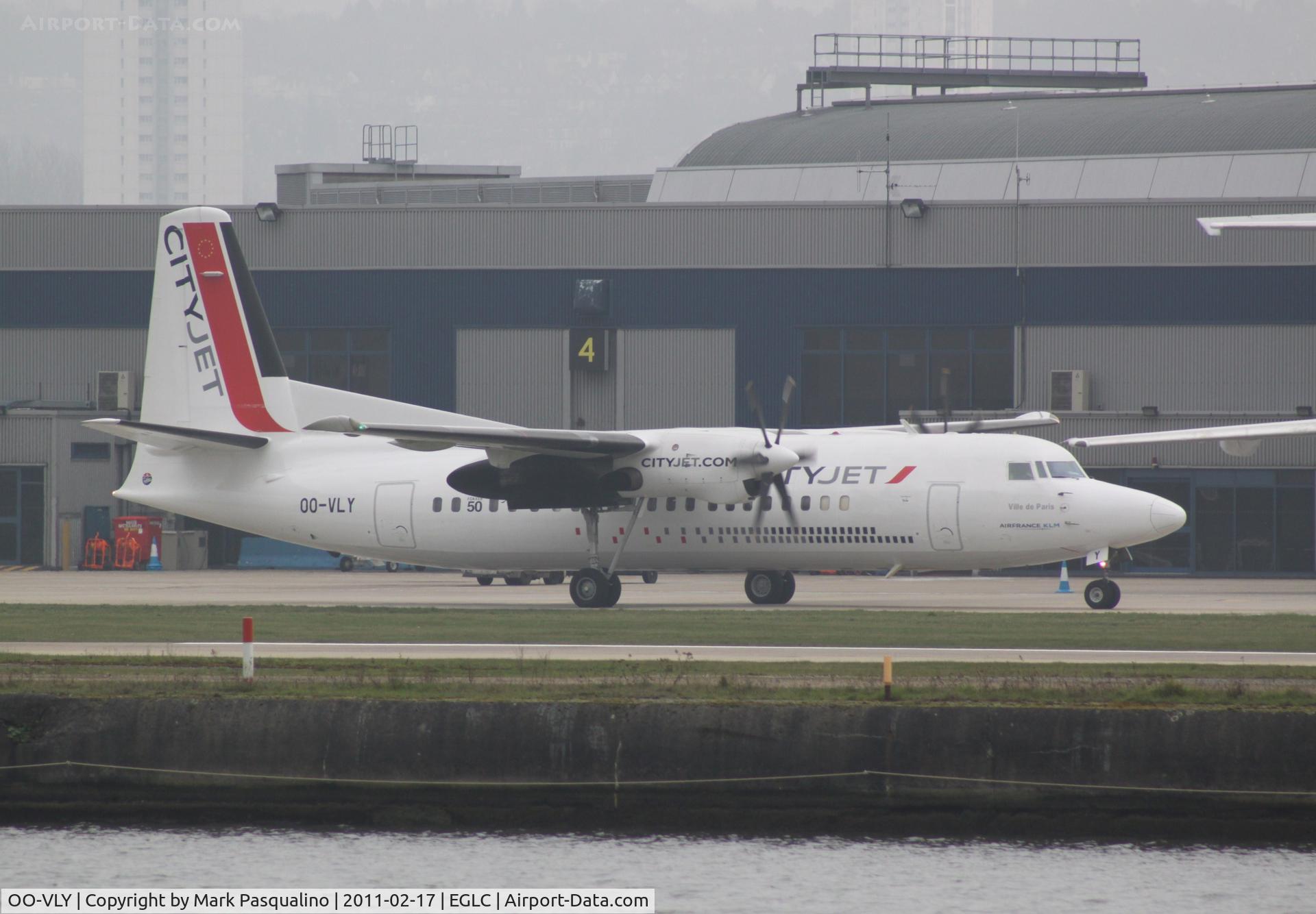 OO-VLY, 1990 Fokker 50 C/N 20181, Fokker 50