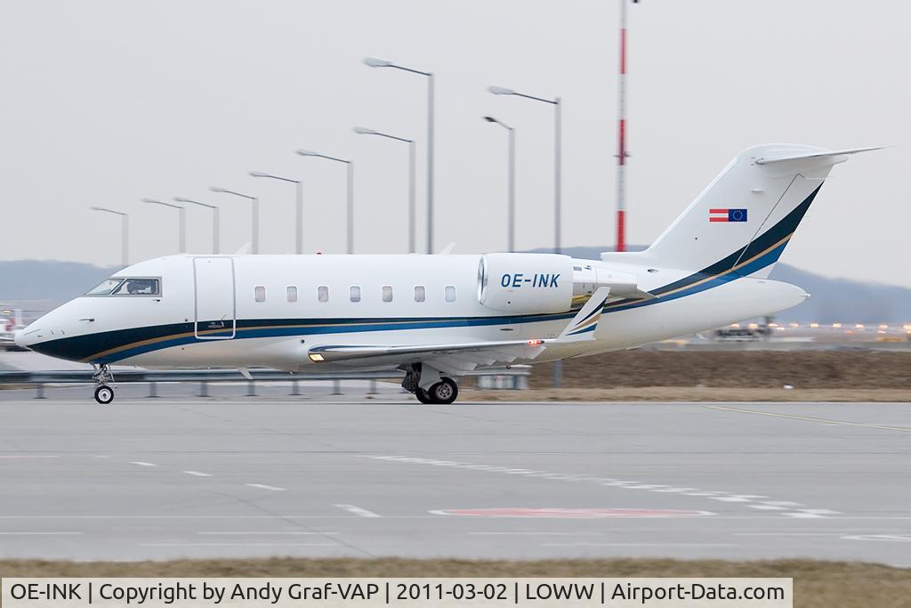OE-INK, 2009 Bombardier Challenger 605 (CL-600-2B16) C/N 5825, CL-605