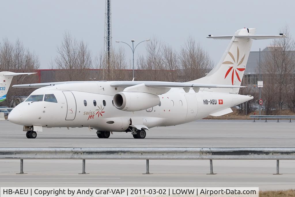 HB-AEU, 2002 Fairchild Dornier 328-300 328JET C/N 3199, Swiss Jet Do328Jet