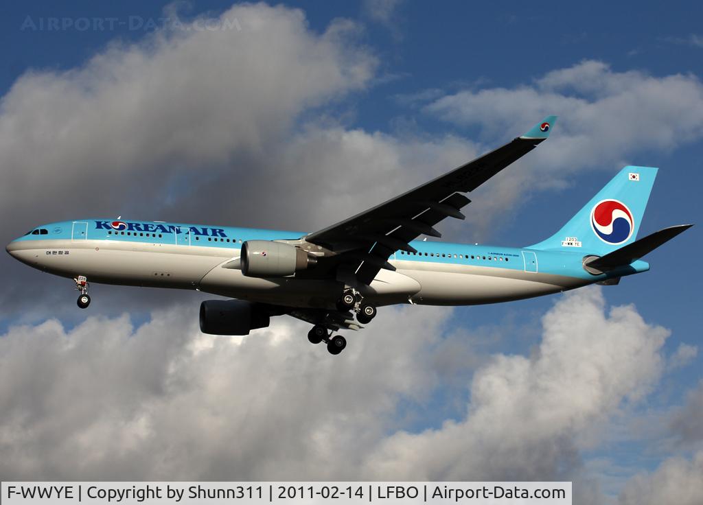 F-WWYE, 2011 Airbus A330-223 C/N 1203, C/n 1203 - To be HL8228