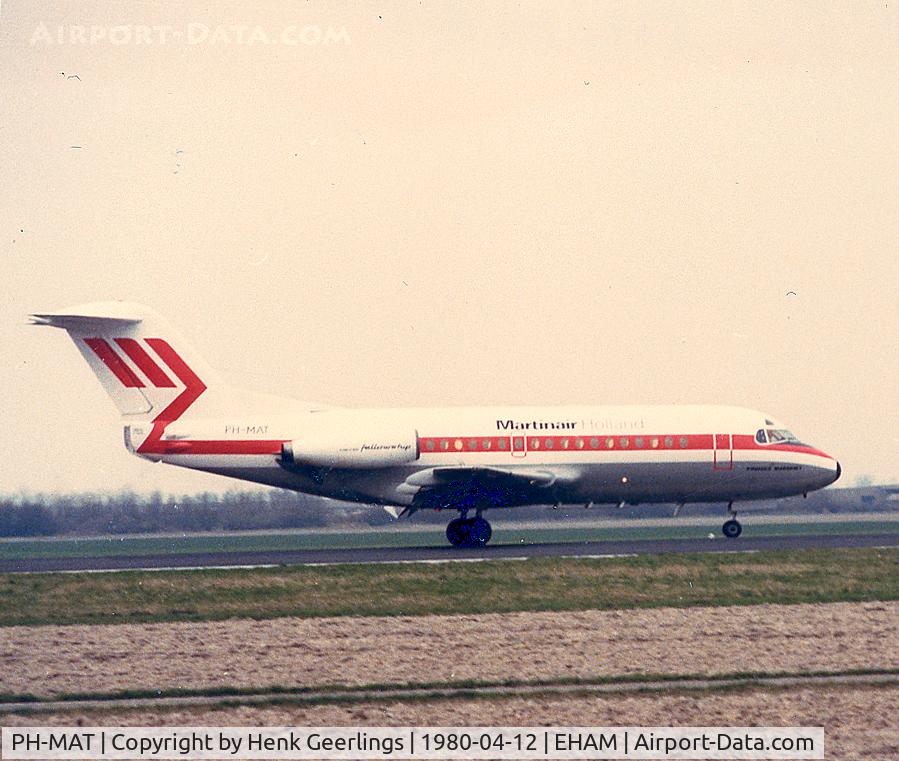 PH-MAT, 1969 Fokker F.28-1000 Fellowship C/N 11008, Martinair Holland