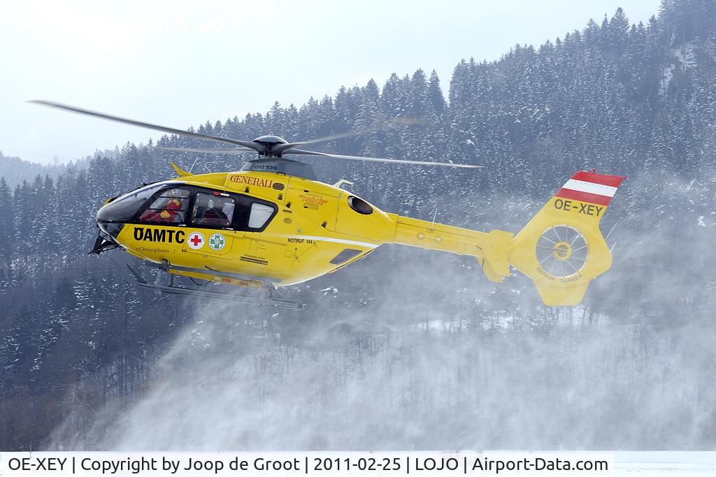 OE-XEY, 2006 Eurocopter EC-135T-2+ C/N 0521, Return of 'Christophorus 1' to the ÖAMTC Center Innsbruck.