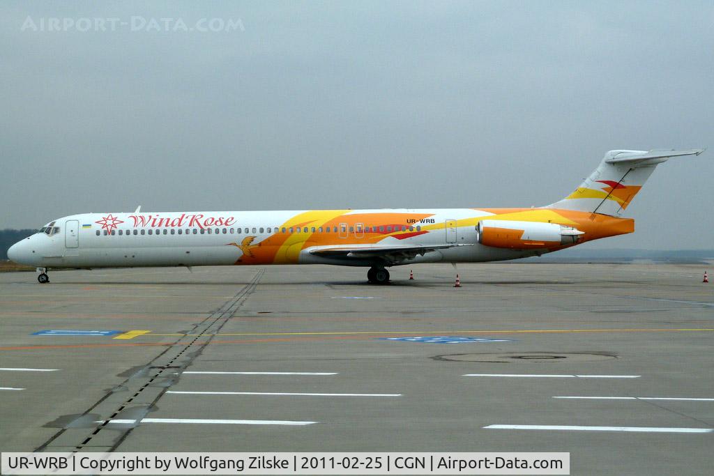 UR-WRB, 1986 McDonnell Douglas MD-82 (DC-9-82) C/N 49364, visitor