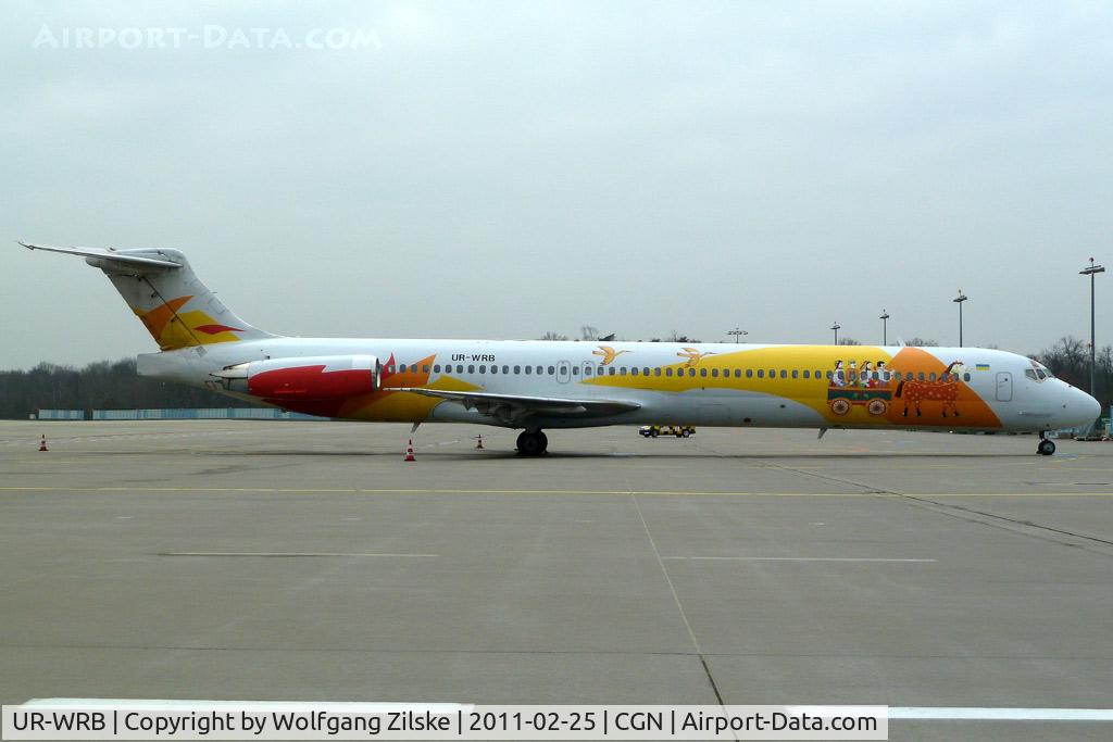 UR-WRB, 1986 McDonnell Douglas MD-82 (DC-9-82) C/N 49364, visitor