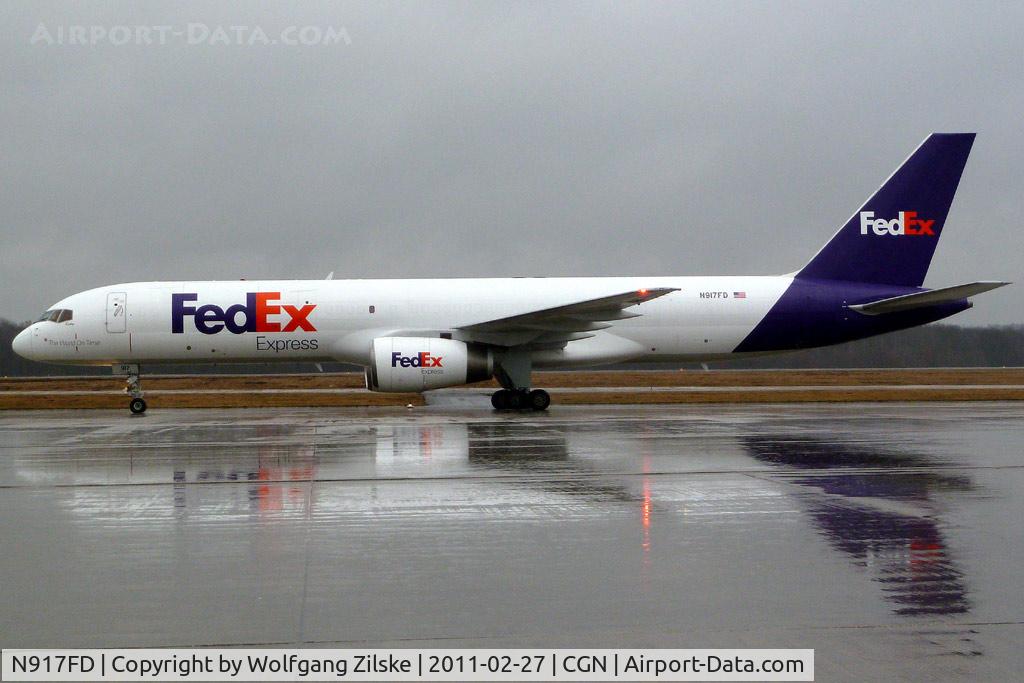 N917FD, 1989 Boeing 757-23A C/N 24291, Delivery flight from USA