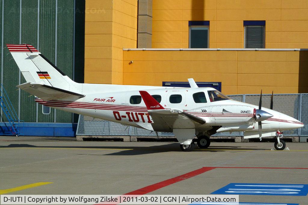 D-IUTI, 1981 Beech B-60 Duke C/N P-582, visitor