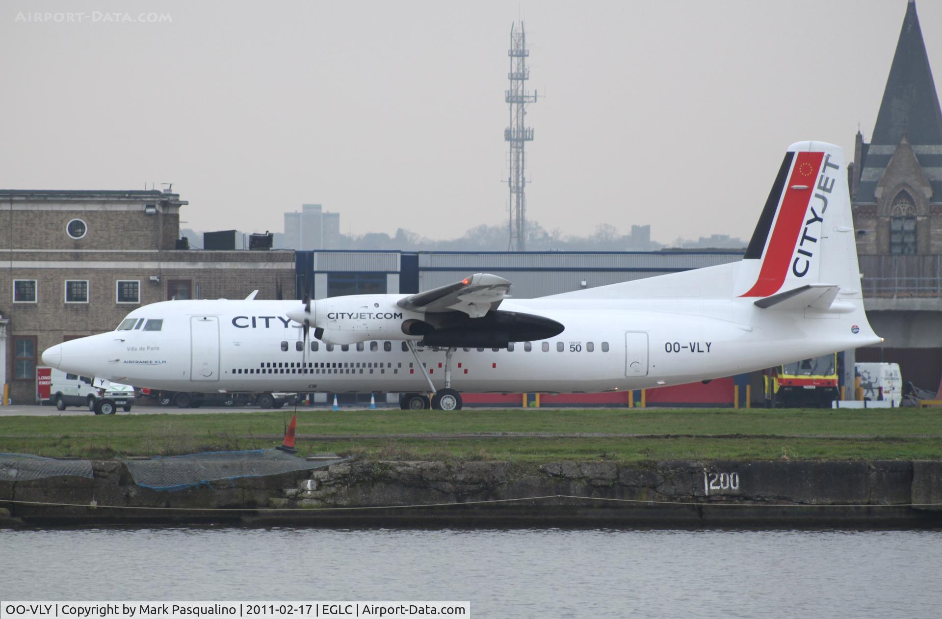 OO-VLY, 1990 Fokker 50 C/N 20181, Fokker 50