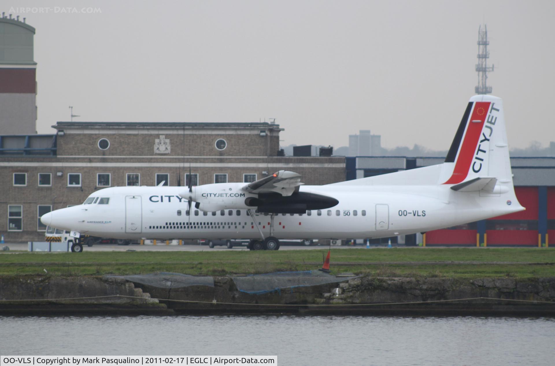OO-VLS, 1987 Fokker 50 C/N 20109, Fokker F50