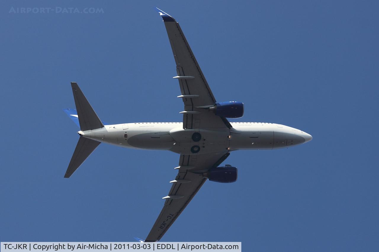 TC-JKR, 2007 Boeing 737-7GL C/N 34760, Anadolu Jet, Boeing 737-7GL (WL), CN: 34760/2352