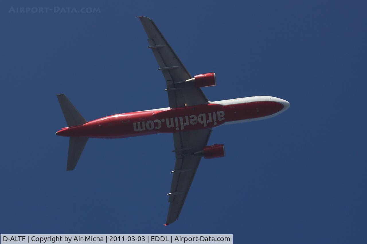 D-ALTF, 2001 Airbus A320-214 C/N 1553, Air Berlin